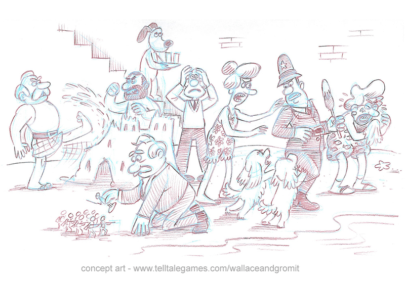 Illustration for article titled Telltale Teases Wallace & Gromit